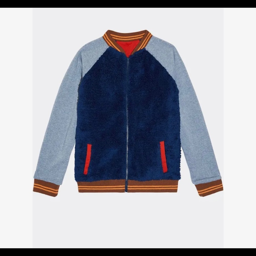 New Joe’s Jeans boys SHERPA COLOR BLOCK JACKET - Picture 1 of 8